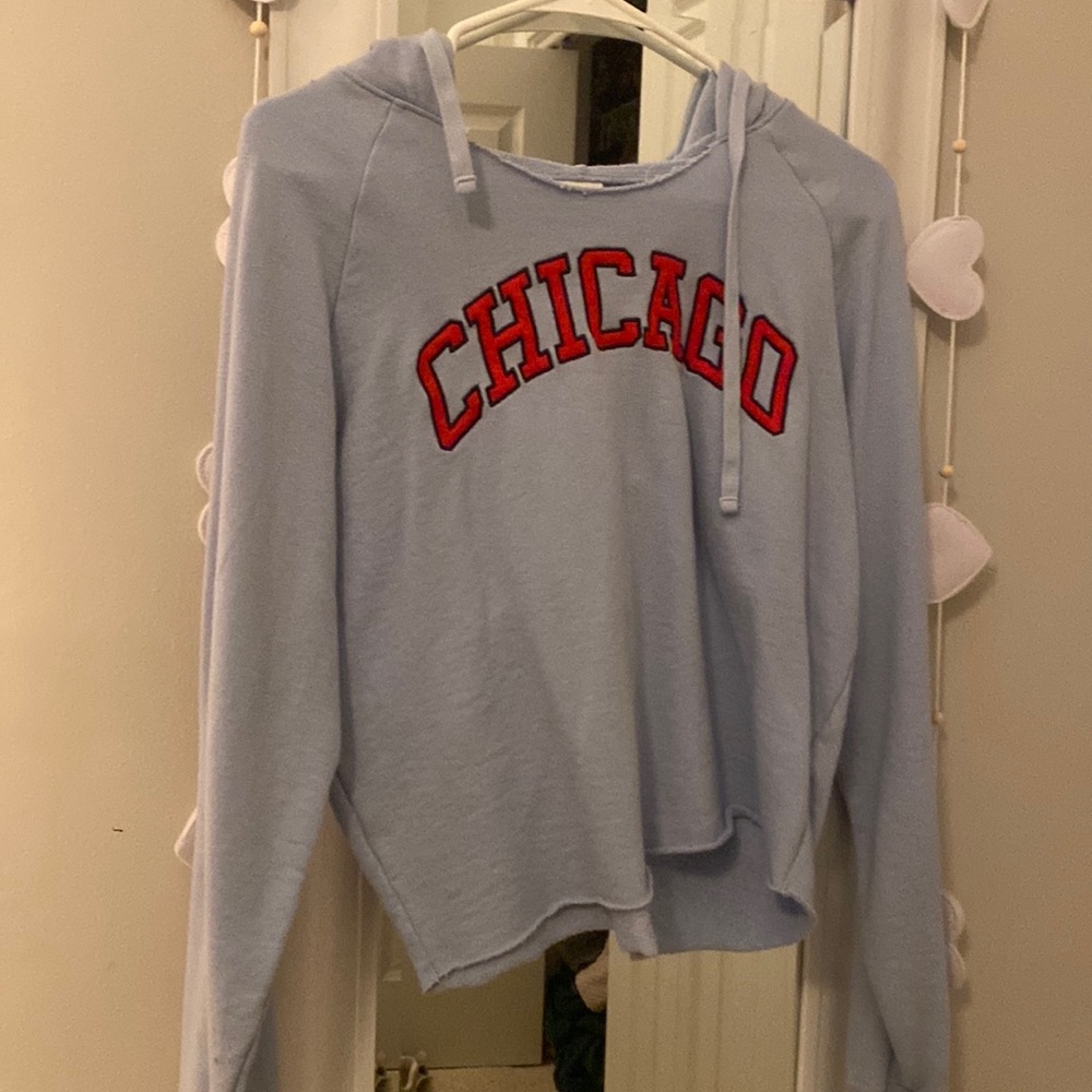 Pink victoria’s secret chicago hoodie